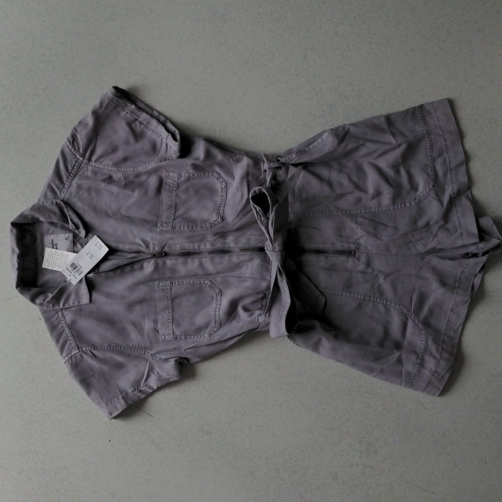 NWT Abercrombie & Fitch Utility Romper